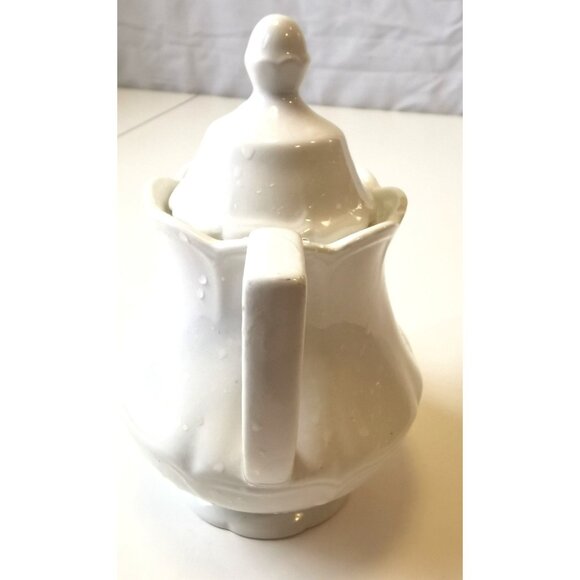 Vintage Royal Staffordshire Heirloom Ironstone Lidded Sugar Bowl and Creamer - Picture 8 of 16